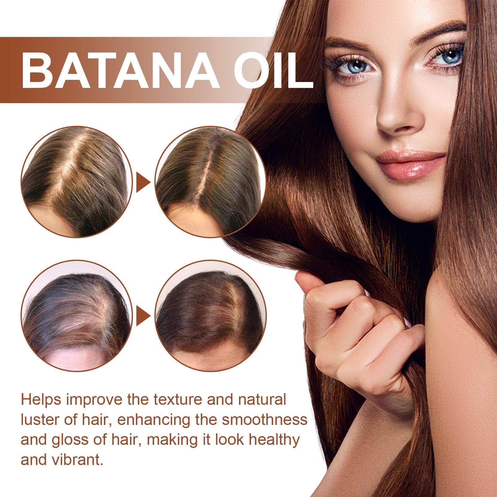 Batana Oil From Honduras - Get Fuller, Thicker, Healthier Hair - Great Gifts For Women  Men Conditioner Haircare Silky - Hair Nutrition 3