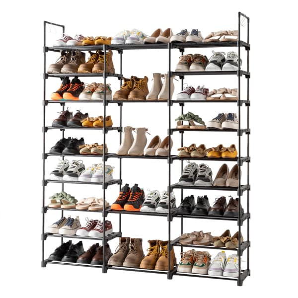 3 Rows And 9 Layers With Hooks Can Hold 50 Pairs Of Shoe Racks 3