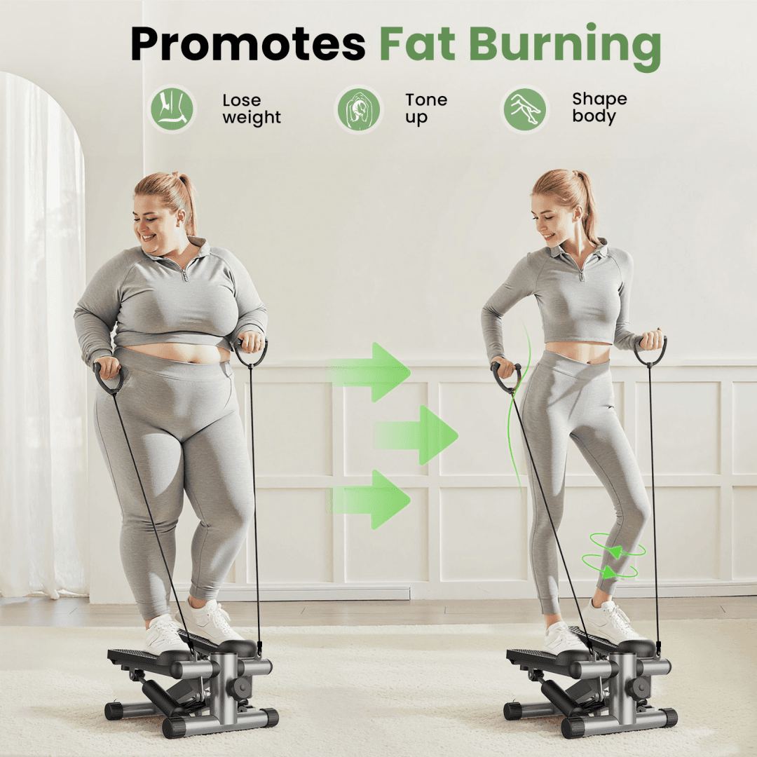 Mini Stepper With Resistance Band 4