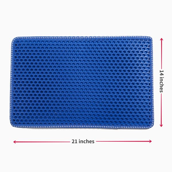Double-layer Rice Cat Litter Mat 3