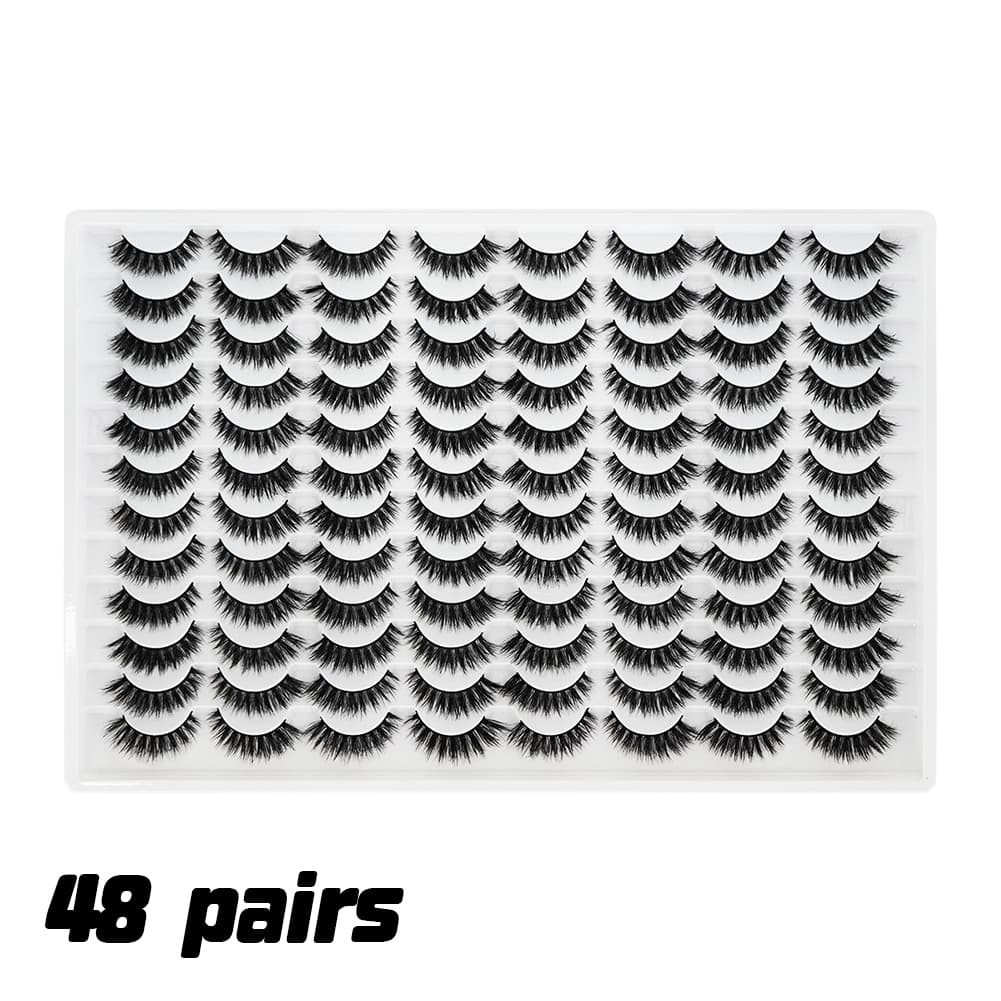 3D False Eyelashes Are Multi-layered, Realistic, Soft And Comfortable 3