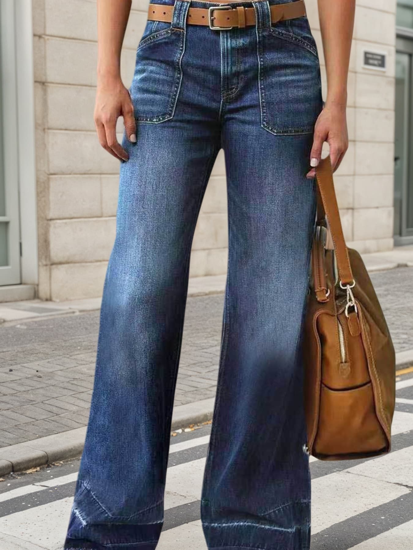 New Women’s Wide Leg Jeans, Autumn And Winter Outfits, Straight Leg Jeans, Mid Rise Jeans 4