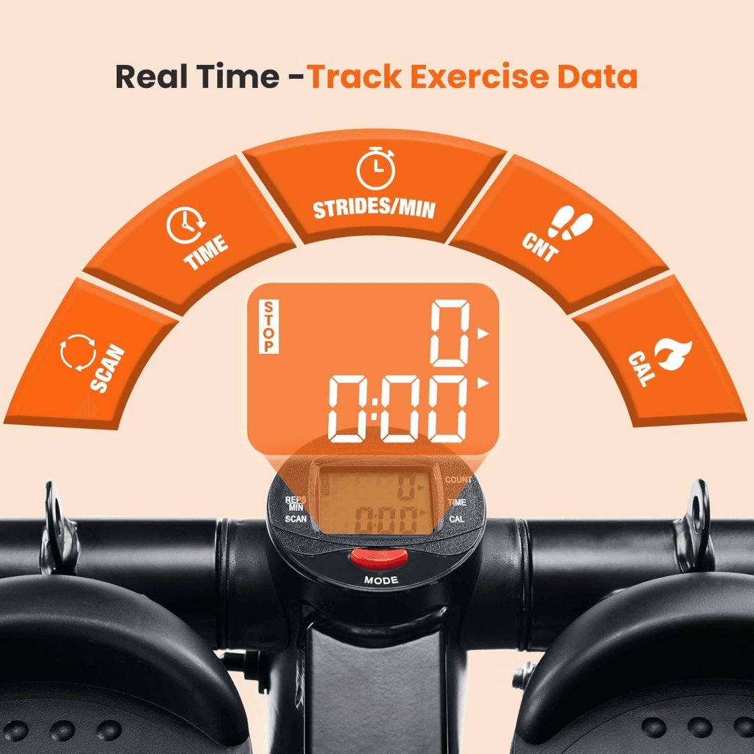 Mini Stepper With Resistance Band 3