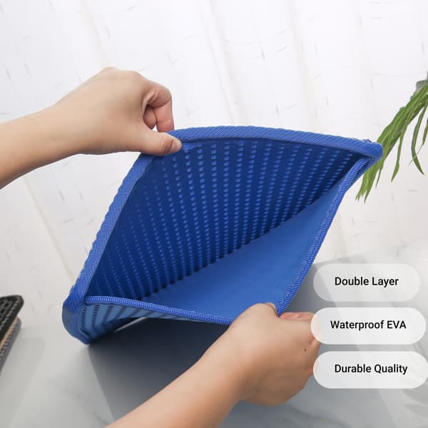 Double-layer Rice Cat Litter Mat 4