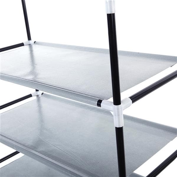 10 Layer 9-grid Non-woven Shoe Cabinet 2