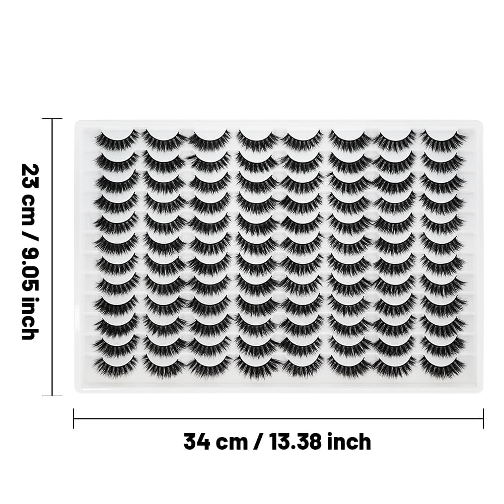 3D False Eyelashes Are Multi-layered, Realistic, Soft And Comfortable